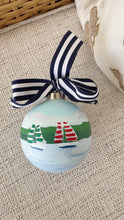 3" CHRISTMAS SAILBOAT ORNAMENT