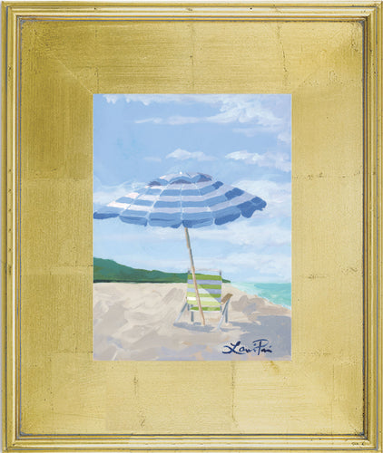 8x10 Catch the Shade framed