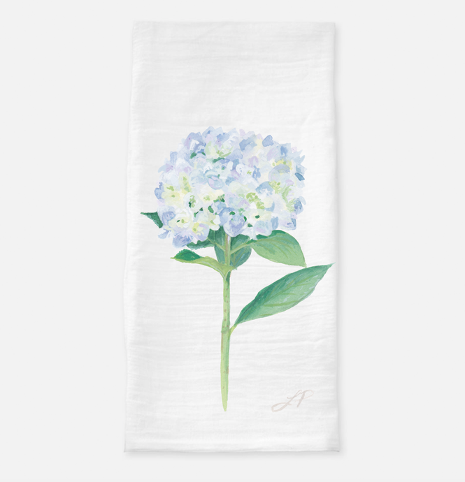 Endless Hydrangea Tea Towel