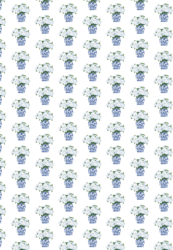 HYDRANGEA WRAPPING PAPER