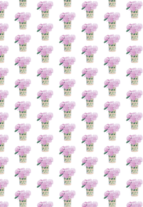 PEONY WRAPPING PAPER